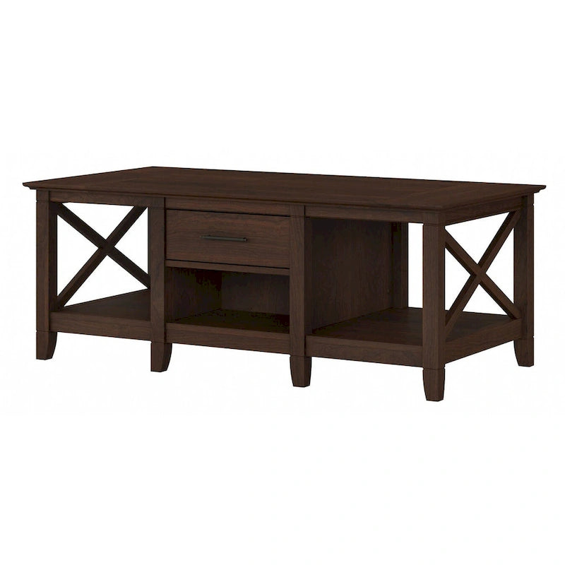 Key West Coffee Table with Storage by Bush Furniture