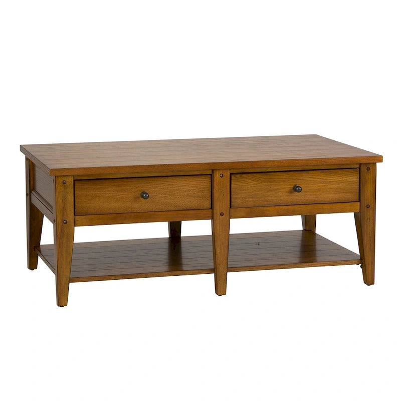 Lake House Oak Cocktail Table