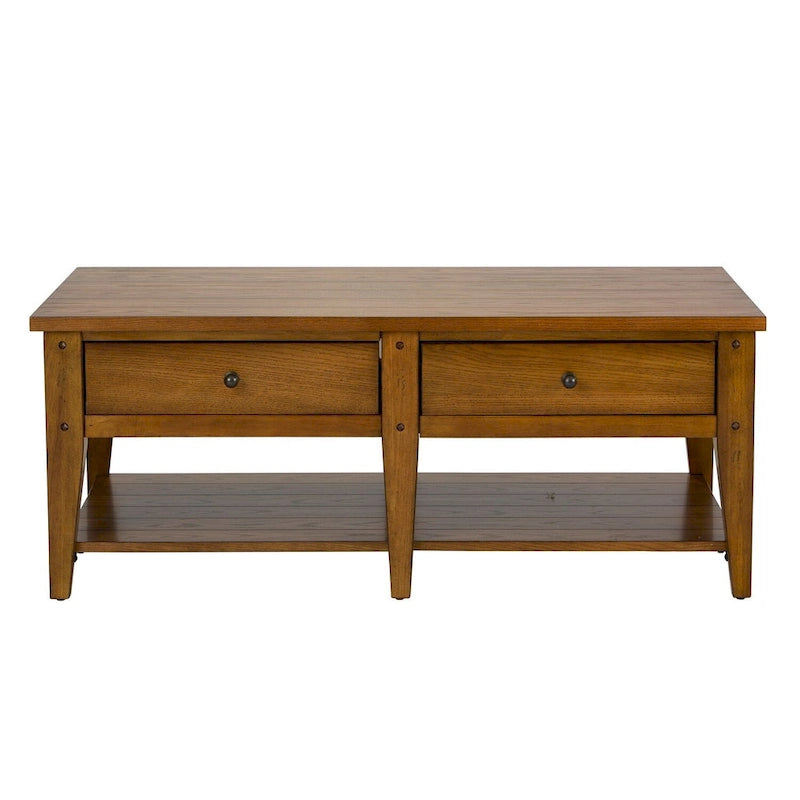 Lake House Oak Cocktail Table