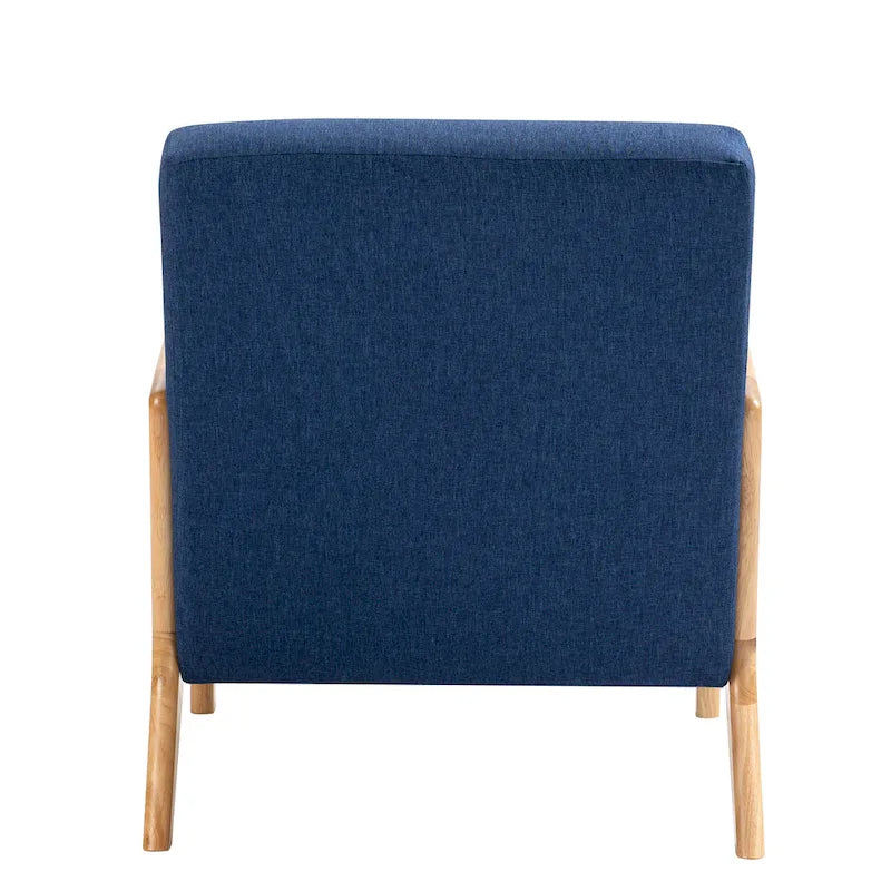 Upholstered Arm Chair with Cution Modern Side Accent Chairs - 25.8W x 28.7H x 32.3D