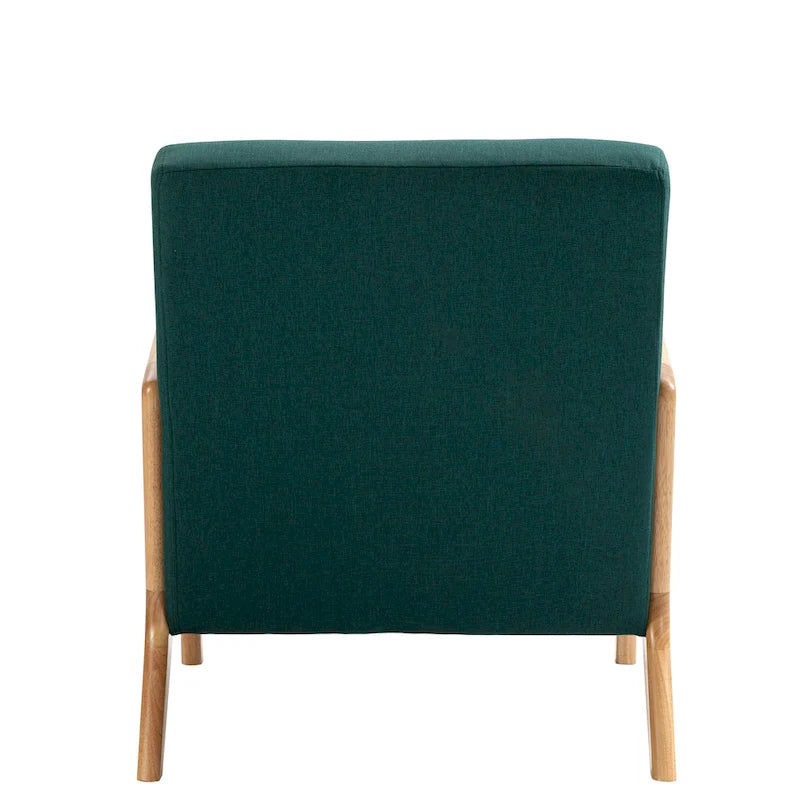 Upholstered Arm Chair with Cution Modern Side Accent Chairs - 25.8W x 28.7H x 32.3D