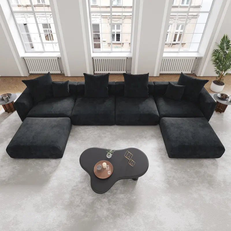 181 Corduroy Modular Sofa
