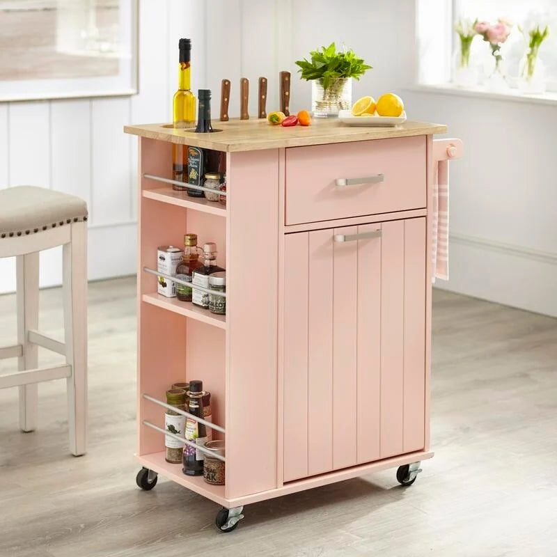 Simple Living Lima Rolling Kitchen Cart