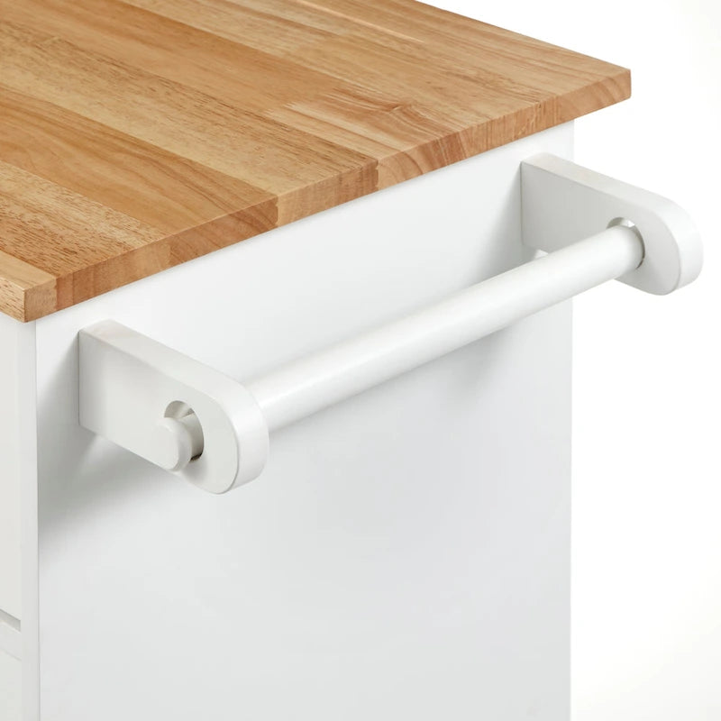Simple Living Lima Rolling Kitchen Cart