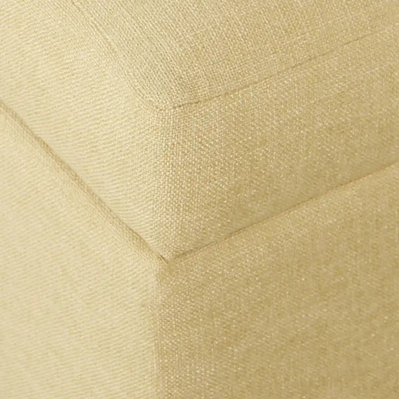HomePop Luxury 28 Inches Square Storage Ottoman