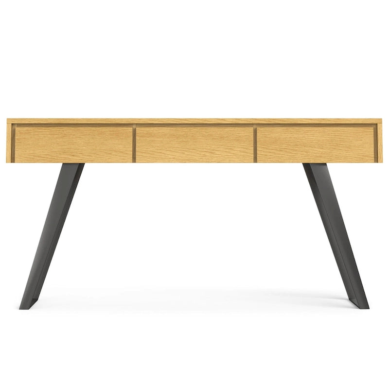 WYNDENHALL Mitchell 60 inch Wide Modern Industrial Console Sofa Table - 60 W x 16 D x 30 H