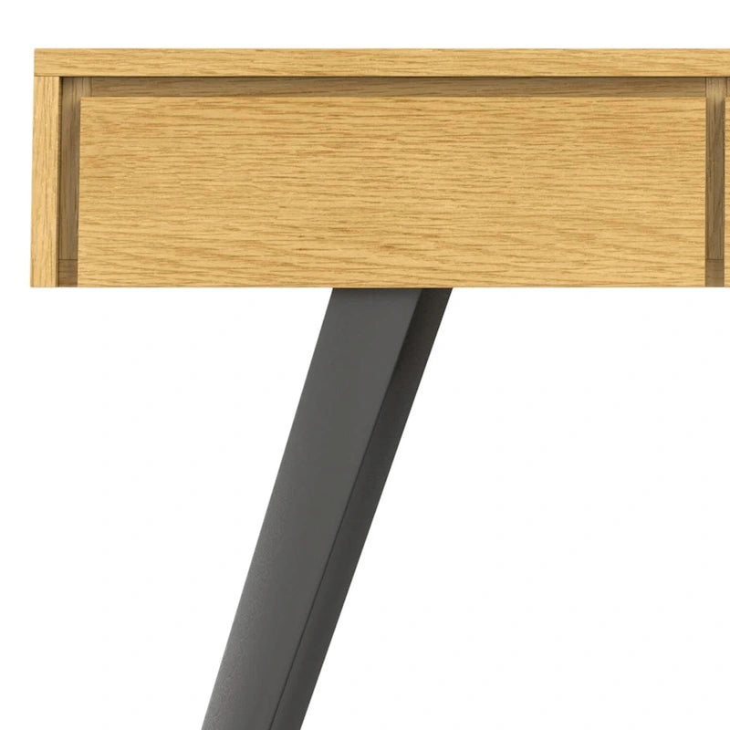 WYNDENHALL Mitchell 60 inch Wide Modern Industrial Console Sofa Table - 60 W x 16 D x 30 H