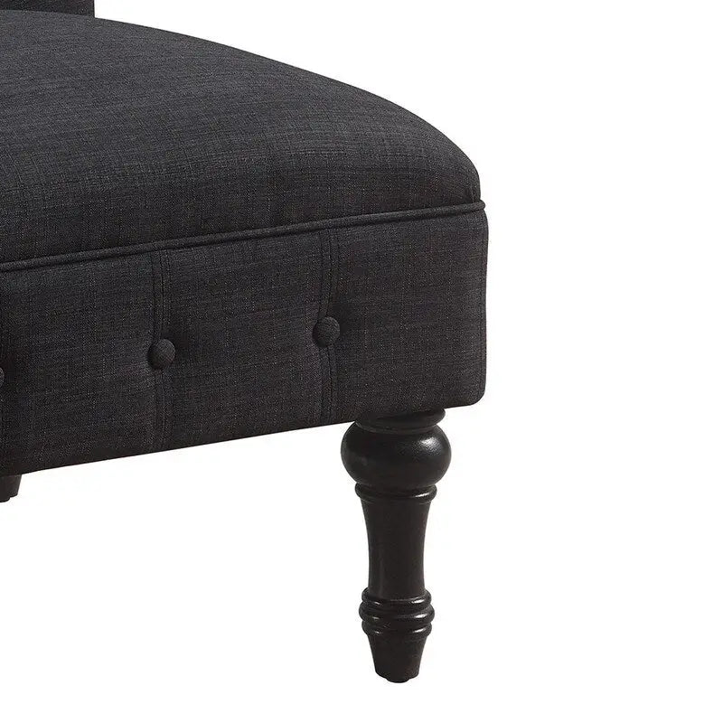Rosevera LaGuardia Slipper Chair, Chesterfield, Armlesschair