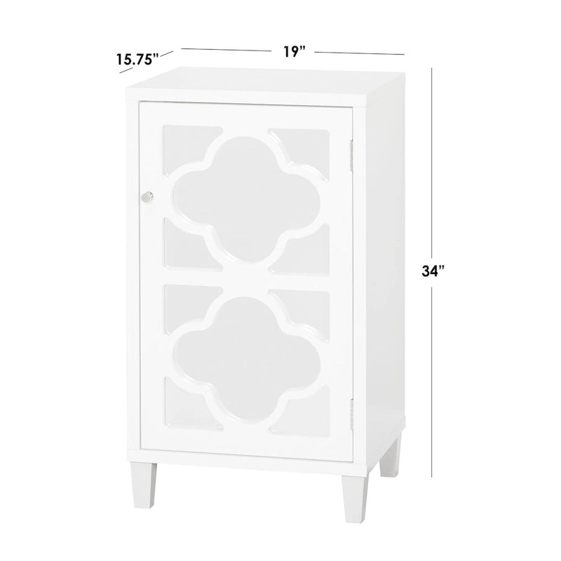Lifestorey Broadway Mirrored Side Cabinet