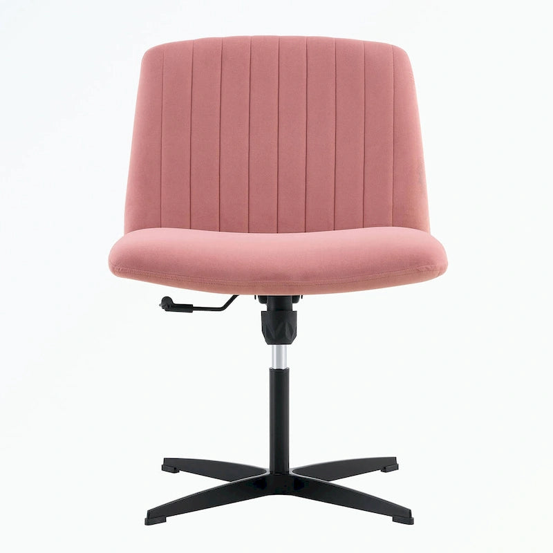 Adjustable 360 Swivel Office Chair With Black Foot