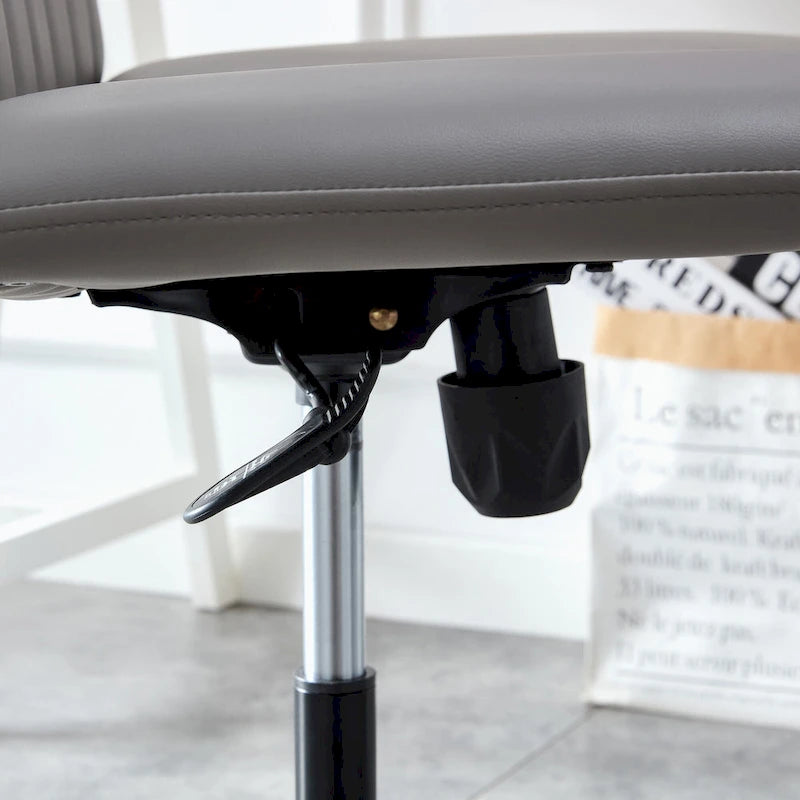 Adjustable 360 Swivel Office Chair With Black Foot