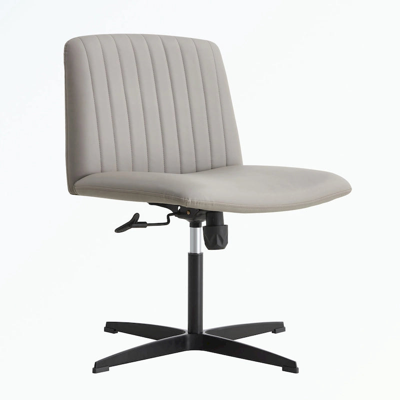Adjustable 360 Swivel Office Chair With Black Foot