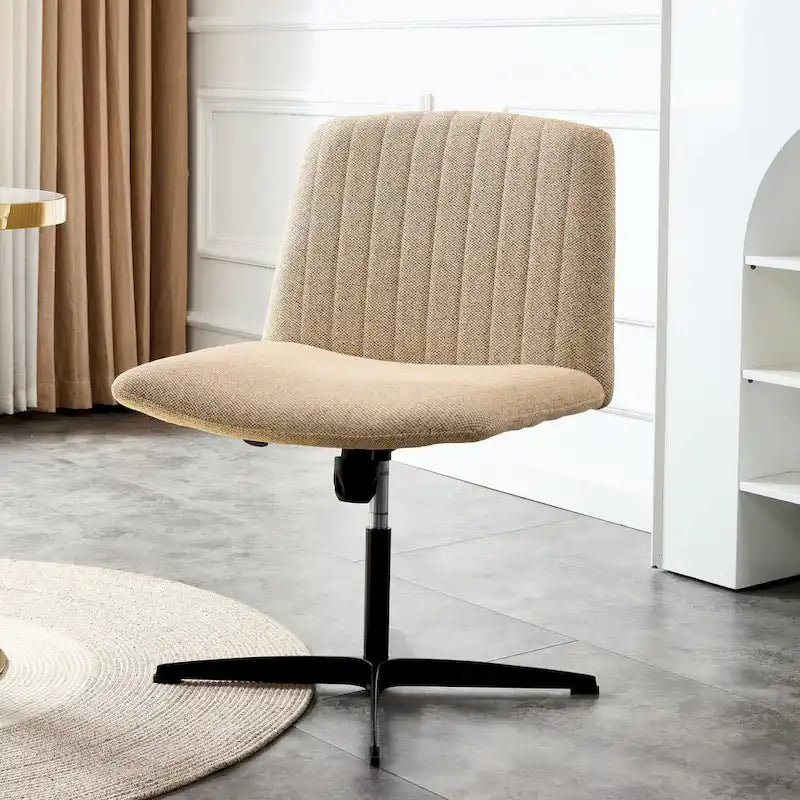 Adjustable 360 Swivel Office Chair With Black Foot