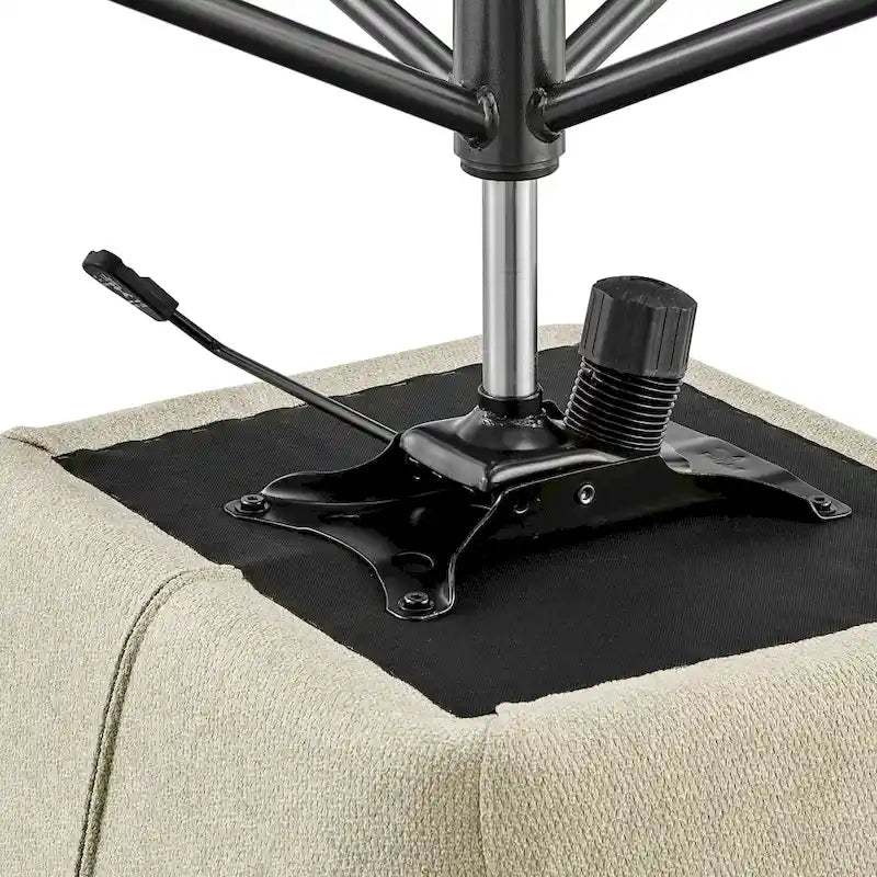Thompson Fabric Swivel Office Arm Chair