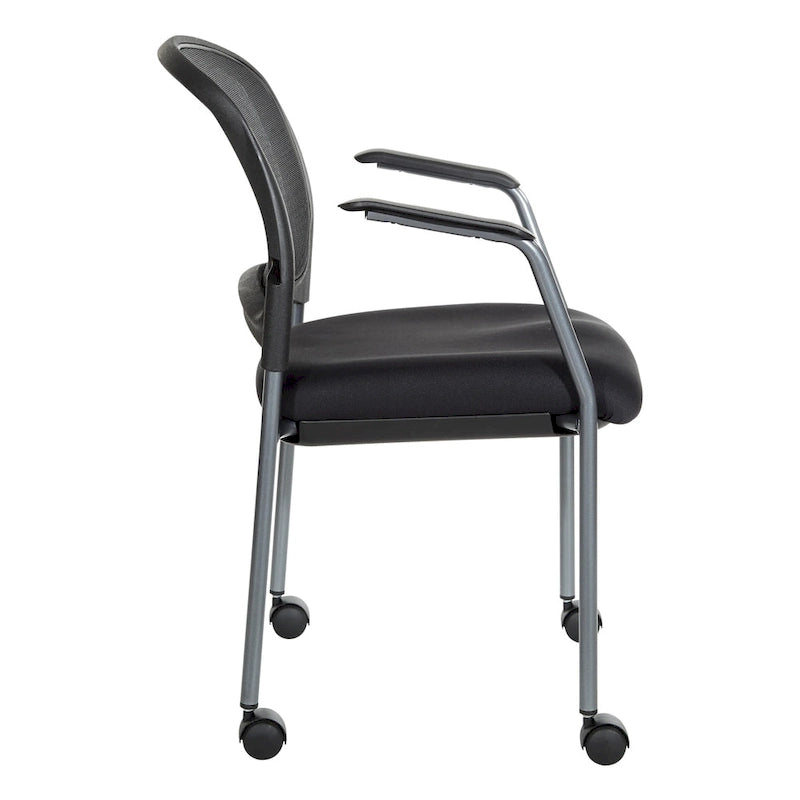 Pro-Line II Breathable ProGrid Rolling Visitor's Chair