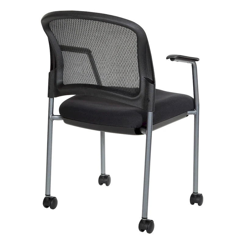 Pro-Line II Breathable ProGrid Rolling Visitor's Chair