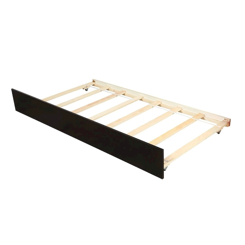 Merax Twin Size Platform Bed with Trundle