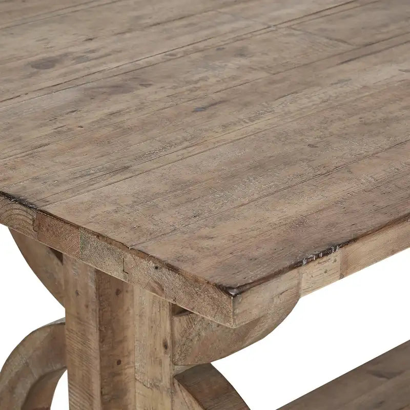 Paloma Farmhouse Reclaimed Wood 7-Piece Dining Set by iNSPIRE Q Artisan