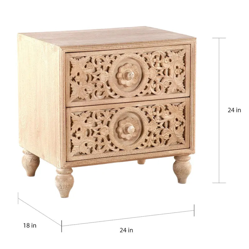 Haveli Mango Wood Night Chest