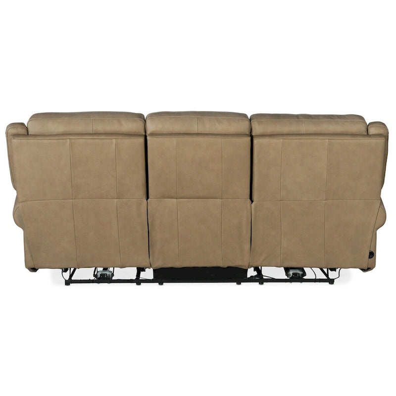 Hooker Furniture SS103-PHZ3-OBERON-POWER-SOFA Oberon 89 Wide Leather