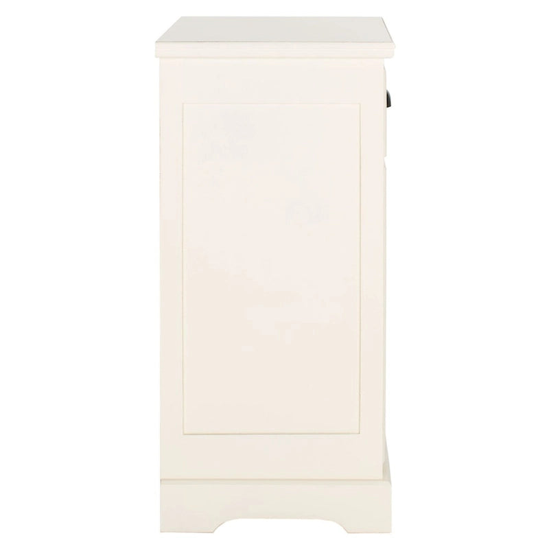 SAFAVIEH Clemie Grey Storage Side Table - 17.7 x 13.8 x 29.9 - 18Wx14Dx30H