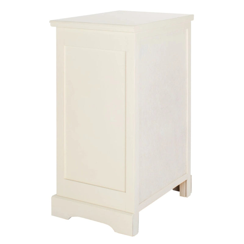 SAFAVIEH Clemie Grey Storage Side Table - 17.7 x 13.8 x 29.9 - 18Wx14Dx30H