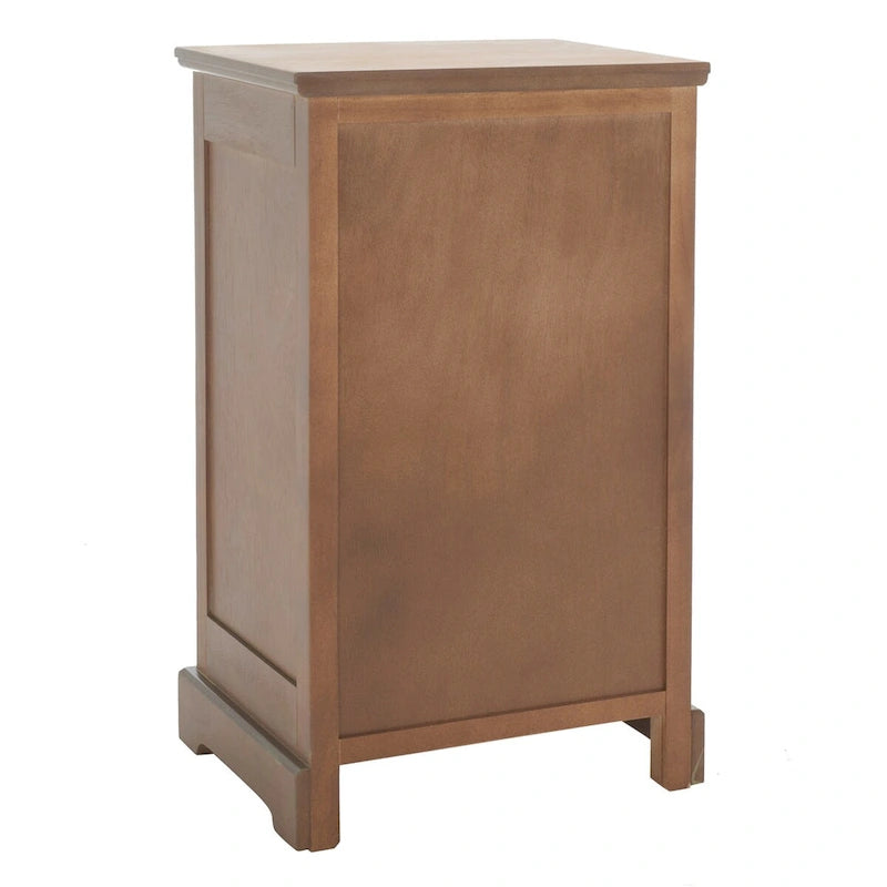 SAFAVIEH Clemie Grey Storage Side Table - 17.7 x 13.8 x 29.9 - 18Wx14Dx30H