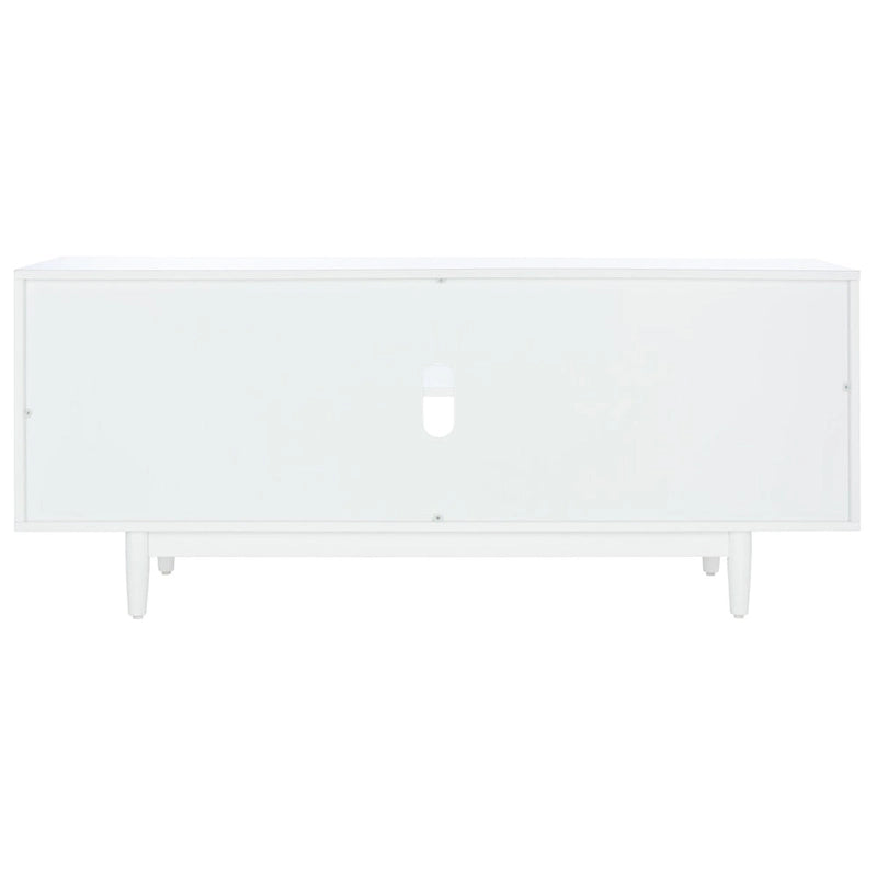 SAFAVIEH Krysta 3 Shelf Patterned Media Stand - 54 W x 15 D x 22 H - 54Wx15Dx22H