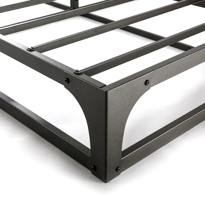 Porch & Den McCamant 9 Inch Heavy Duty Metal Platform Bed Frame