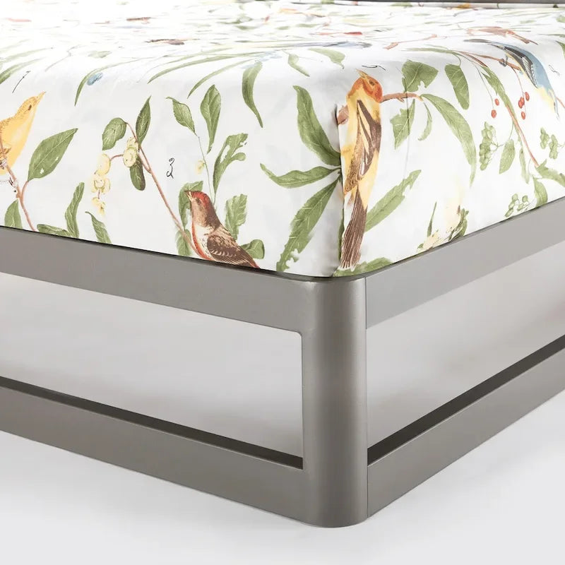 Porch & Den McCamant 9 Inch Heavy Duty Metal Platform Bed Frame