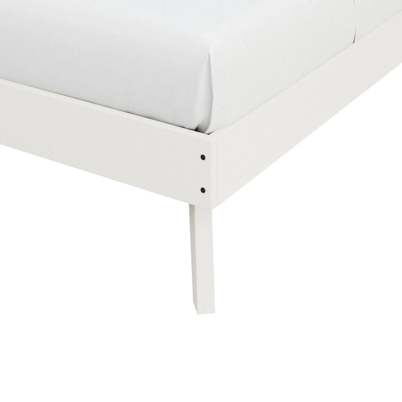 CraftPorch Mid-Century Wooden Platform Bed