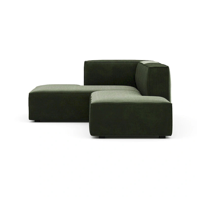 Rye Studio Deep Seat Modular Small Chaise Sectional, 2 Piece