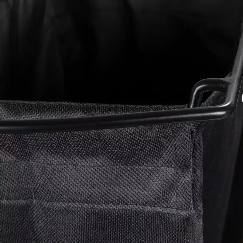 Centre de lavage 3 sacs, étagères en mélaminé lisse, cadre en acier robuste