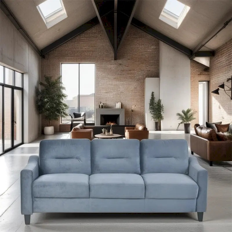 Comfortable Sofas with Wood Frame and Legs