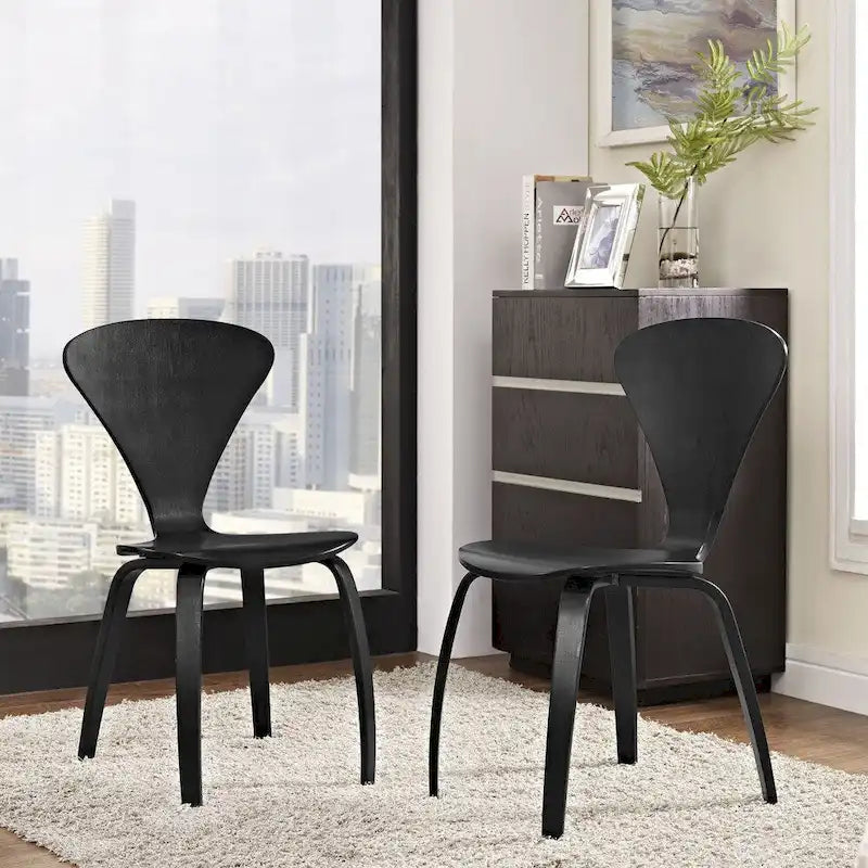 Modway Vortex Dining Chairs (Set of 2)