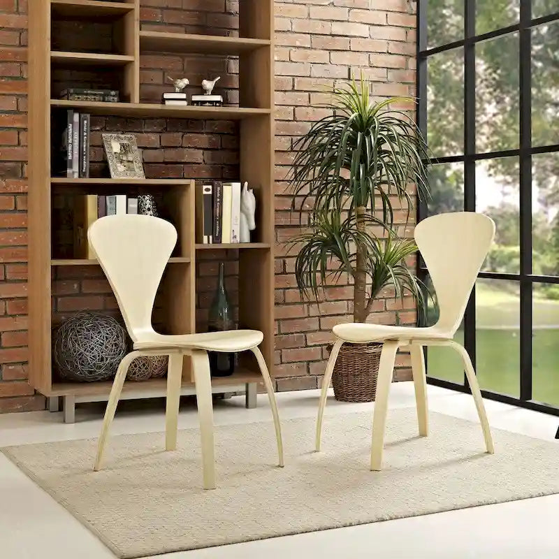 Modway Vortex Dining Chairs (Set of 2)