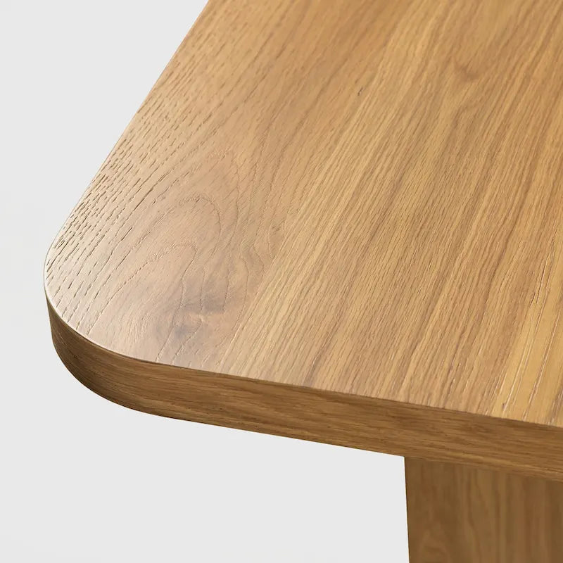 Solid Wood Square Dining Table for 6-8 People Nordic style