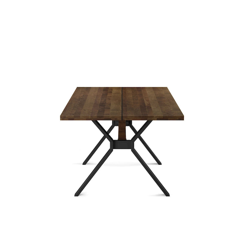 Amisco Leonie Wood Table and Snyder Chairs 7-Pieces Dining Set