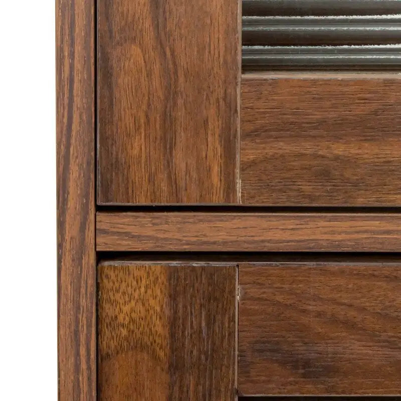 Modern Glass Doors Office Storage Cabinet Dustproof Bookshelf