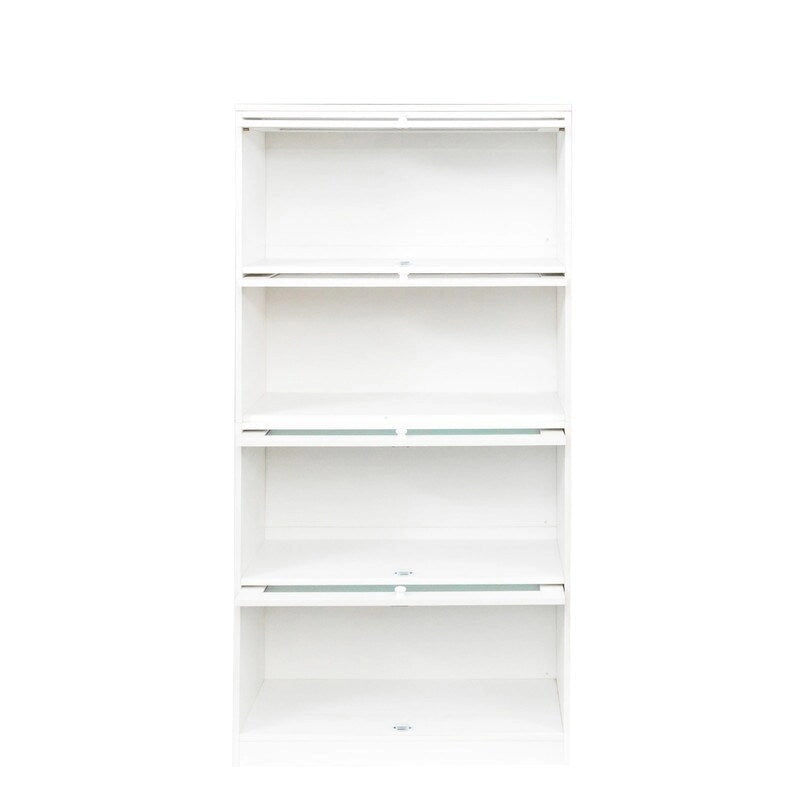 Modern Glass Doors Office Storage Cabinet Dustproof Bookshelf