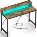 Computer Desk 39 inch with LED Lights