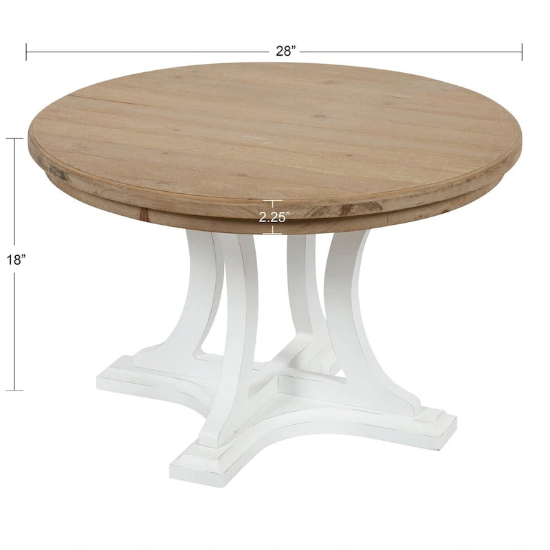 Kate and Laurel Linsley Wood Coffee Table