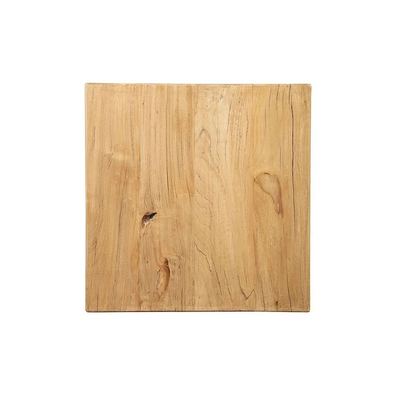 Bridges Reclaimed Elm Side Table, Natural
