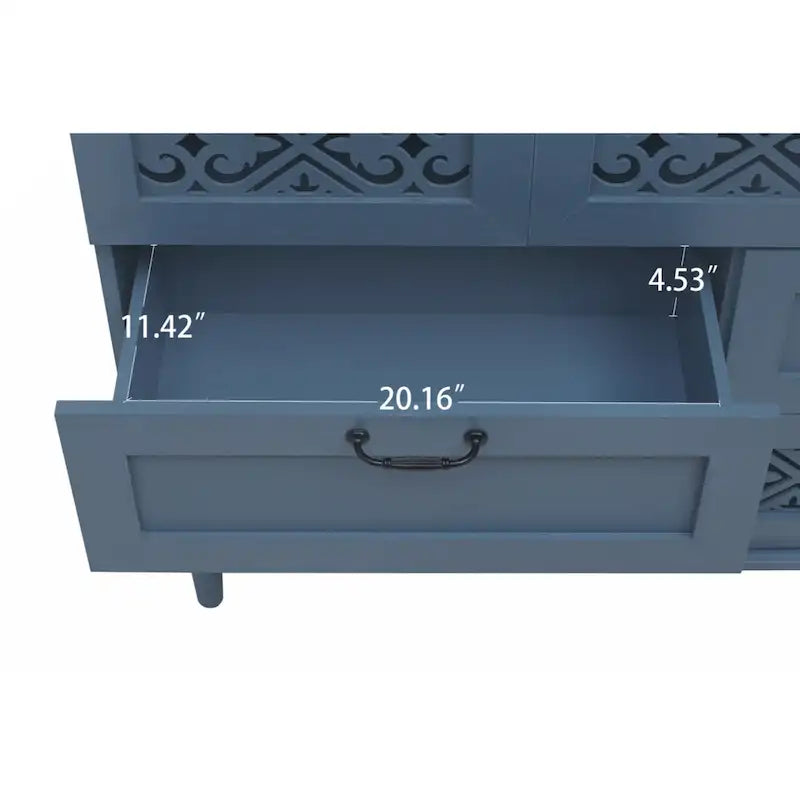 7 Drawer Cabinet, American Furniture, Suitable for Bedroom, Living Room, Study