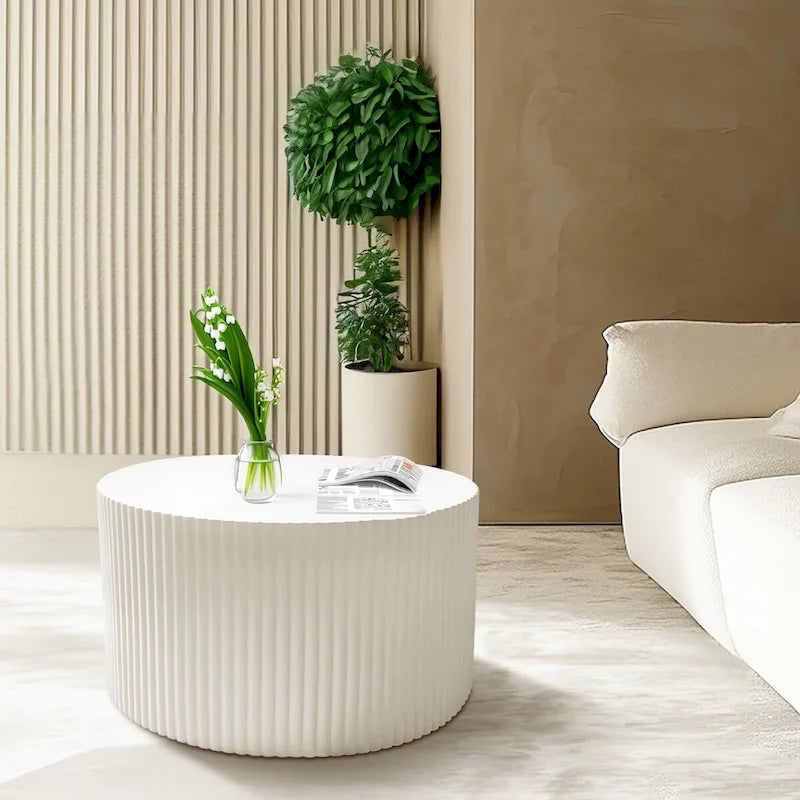 Wave Stripe Nesting Coffee Table Set for Living Room,Bedroom