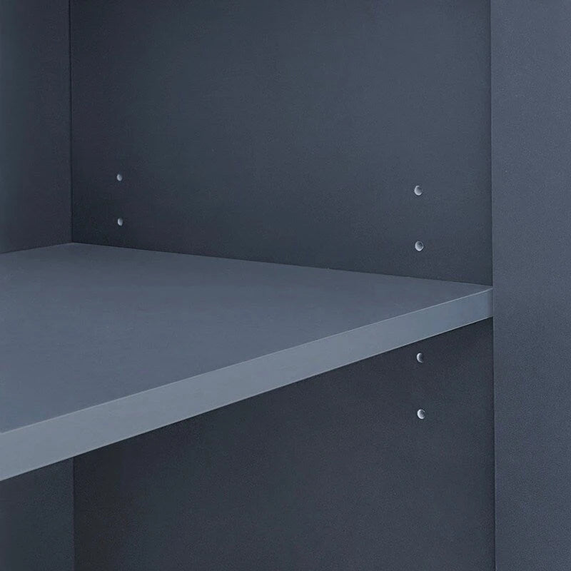 Wave Pattern Storage Cabinet with 2 Doors and 2 Drawers, Adjustable, Suitable for Study,Entrance and Living Room