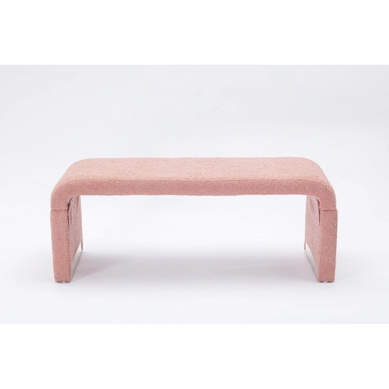 Bench With Gold Metal Legs
