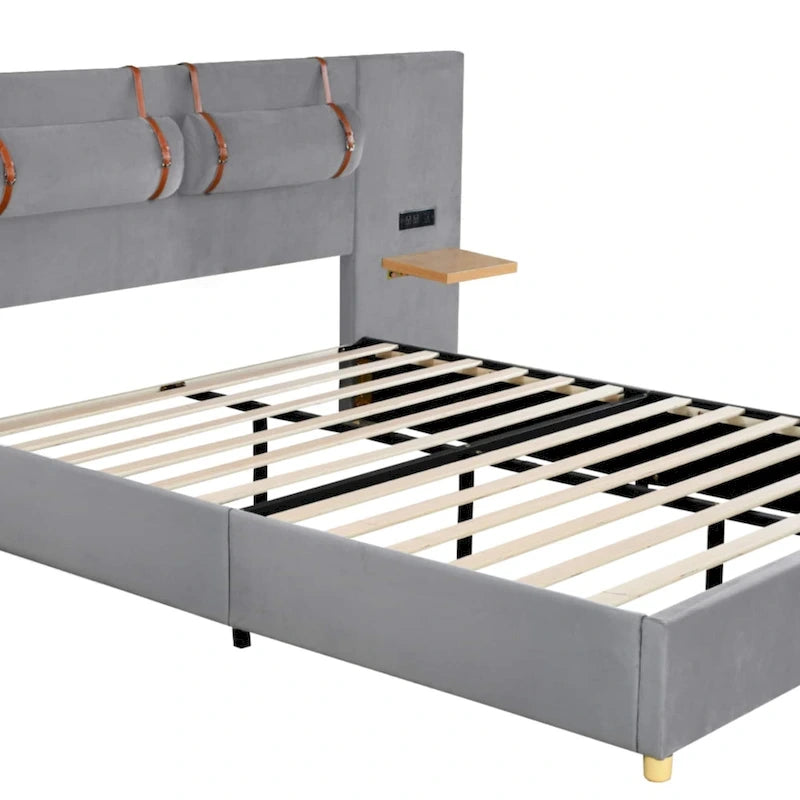 Queen Upholstered Platform Bed