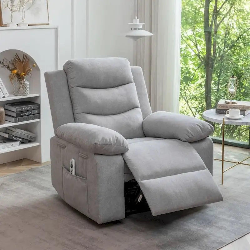 Power Recliner Chair with Adjustable Massage Function