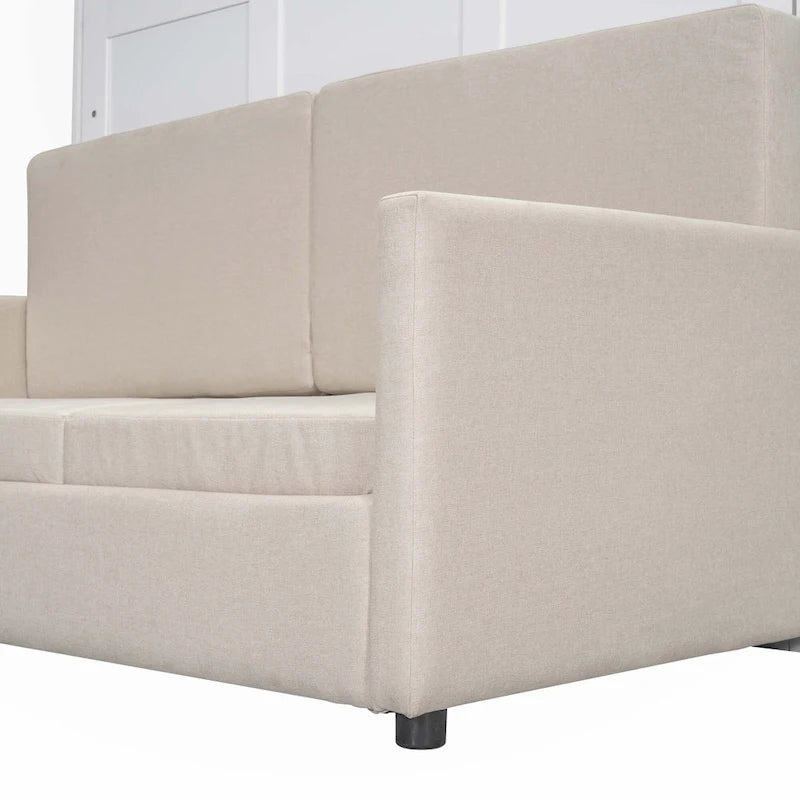 Queen Size Murphy Bed Wall Bed with Cushion